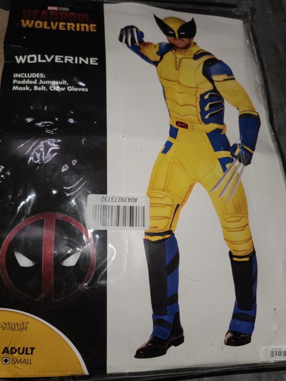 Spirit Halloween Adult Wolverine Costume Deadpool & Wolverine - Small S